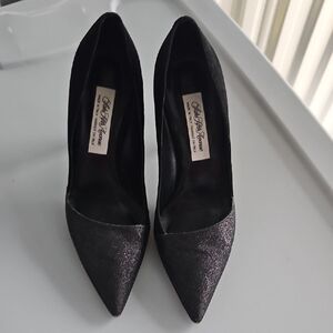 Saks Fifth Avenue Black Heels with Sleek Design